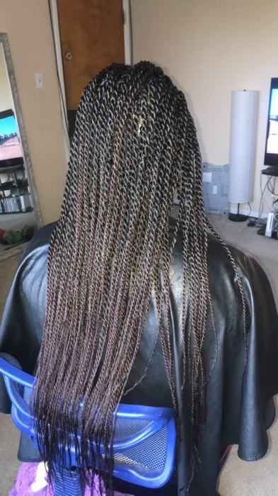 Small Senegalese Twist at C&C Hair Collection in Palos Hills, IL