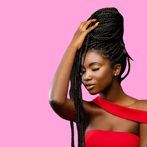 Medium Knotless Box Braids