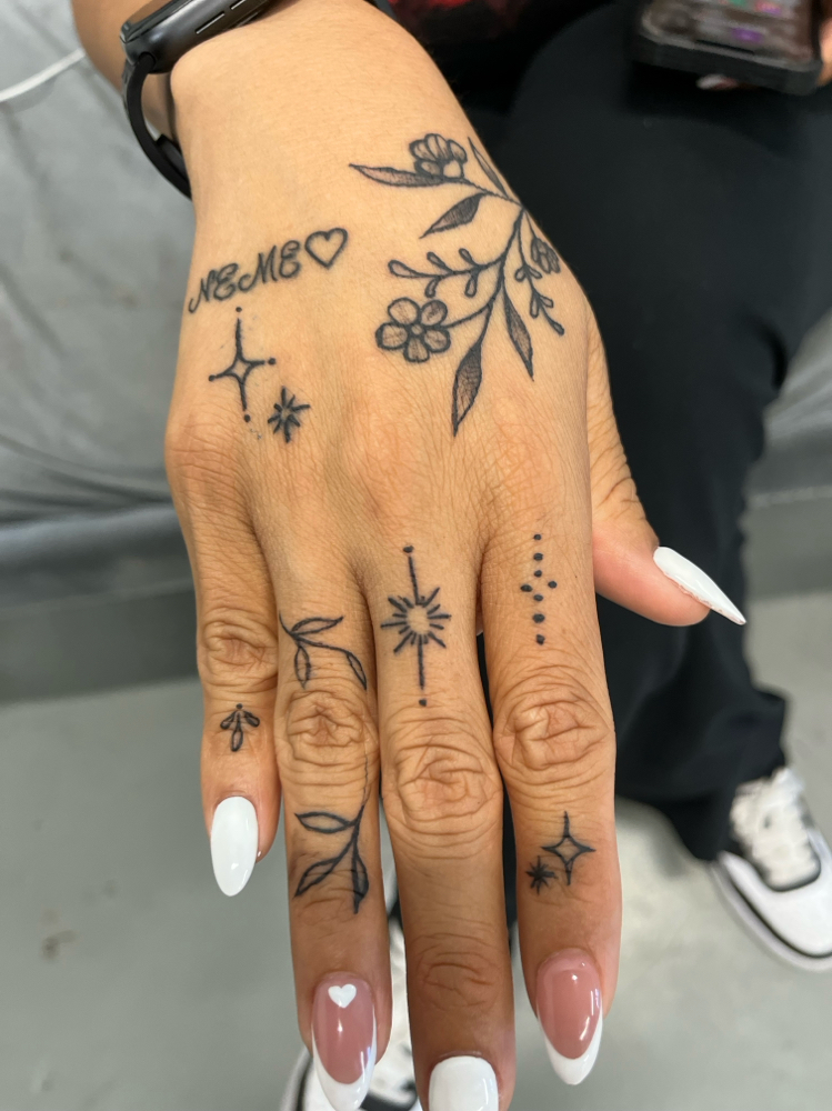 Hand Tattoos at 11:11 Beauty & Ink Studio in Phoenix, AZ