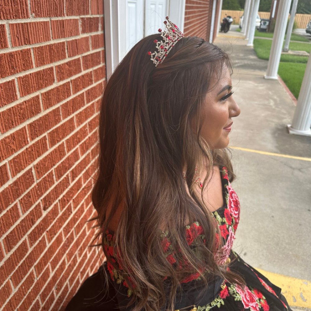 Bridal/Quinceanera trial at Enhance Beauty by Rebecca in Jonesboro, AR