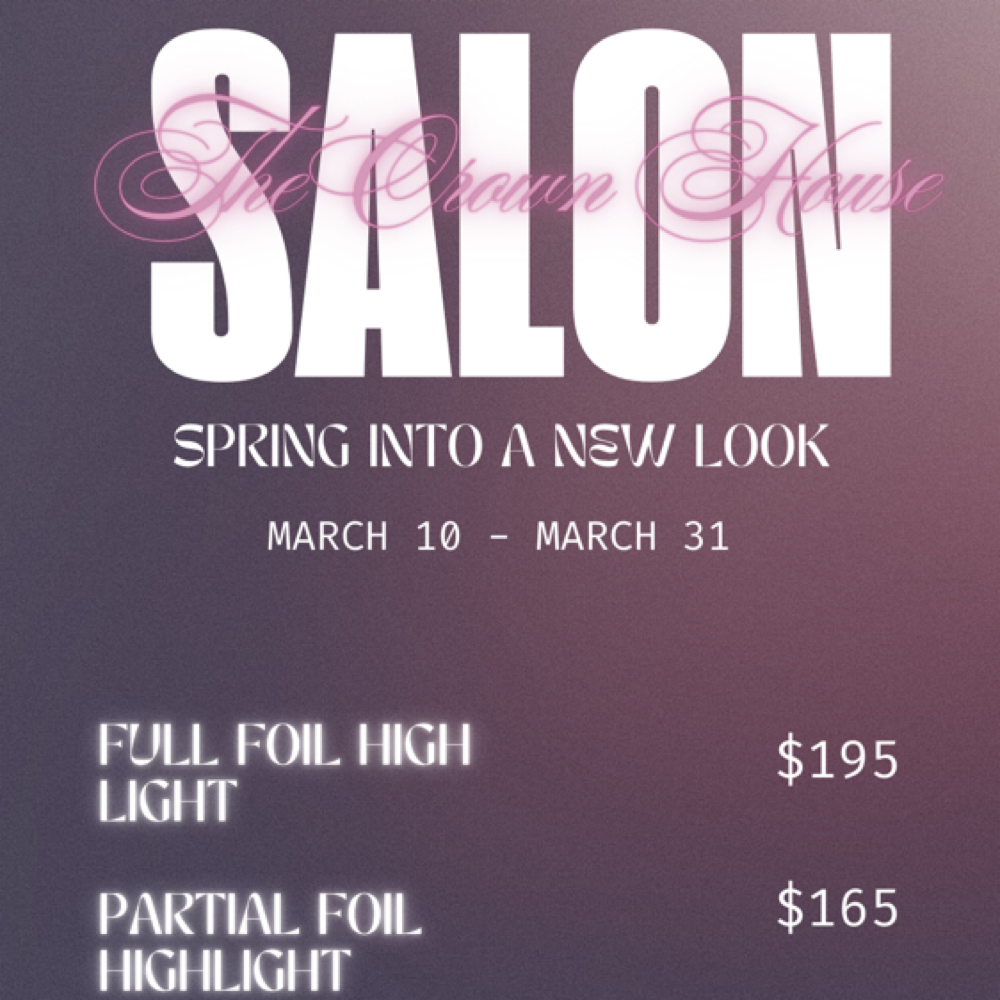 Partial Highlights, Spring Promotin at The Crown House SA in San Antonio, TX