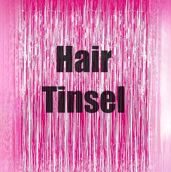 Hair Tinsel + Style