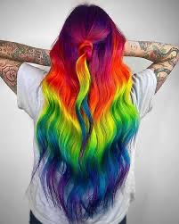 Fashion Color / Rainbow Hair