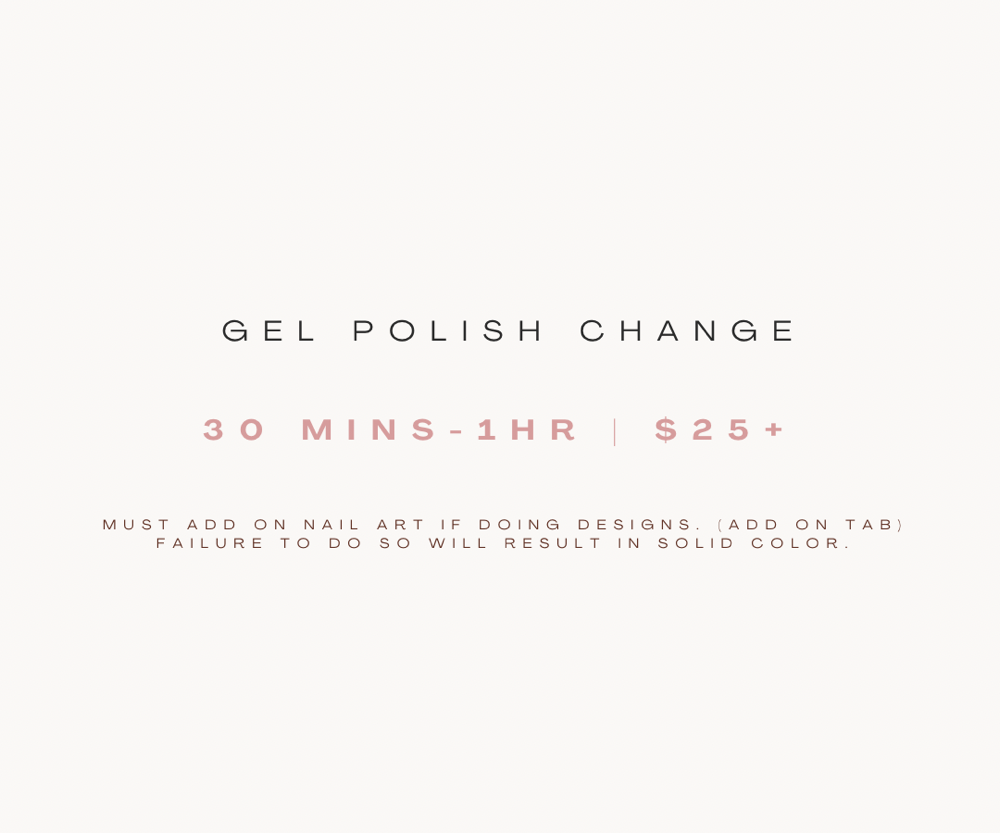 Gel Polish Change