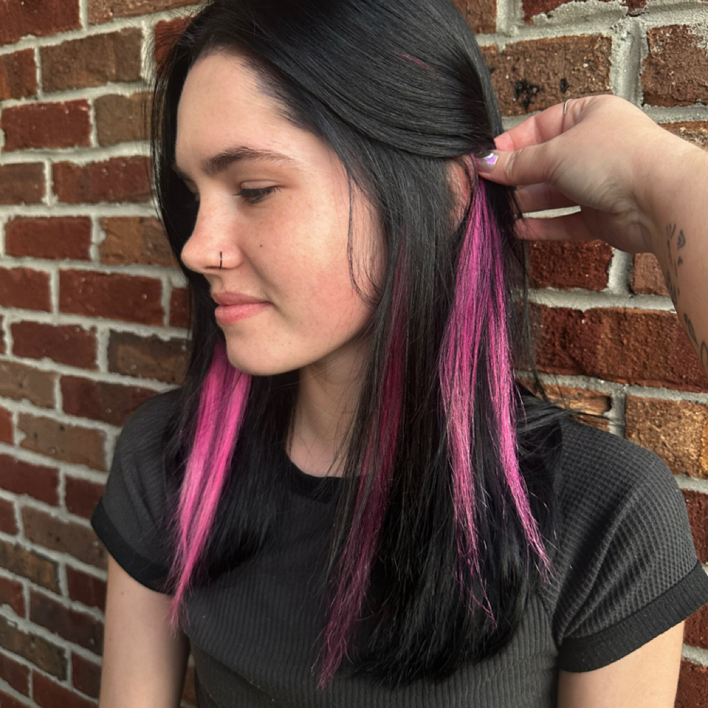 Feather Application at Tay Does Hair in Conway, SC