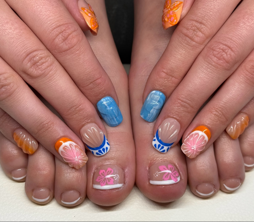 Gel Polish Mani+Pedi