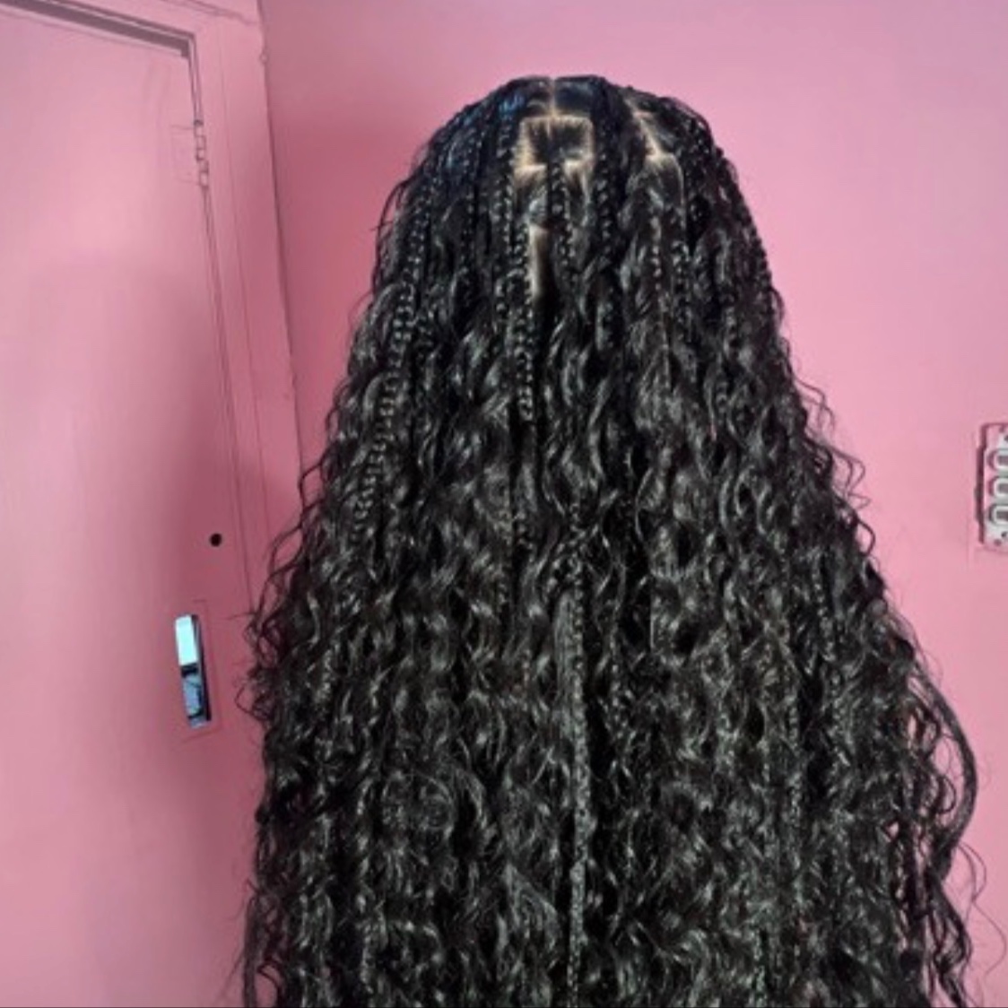 Boho Braids | Goddess Braids | Half at Illustrious Glam in Los Angeles, CA