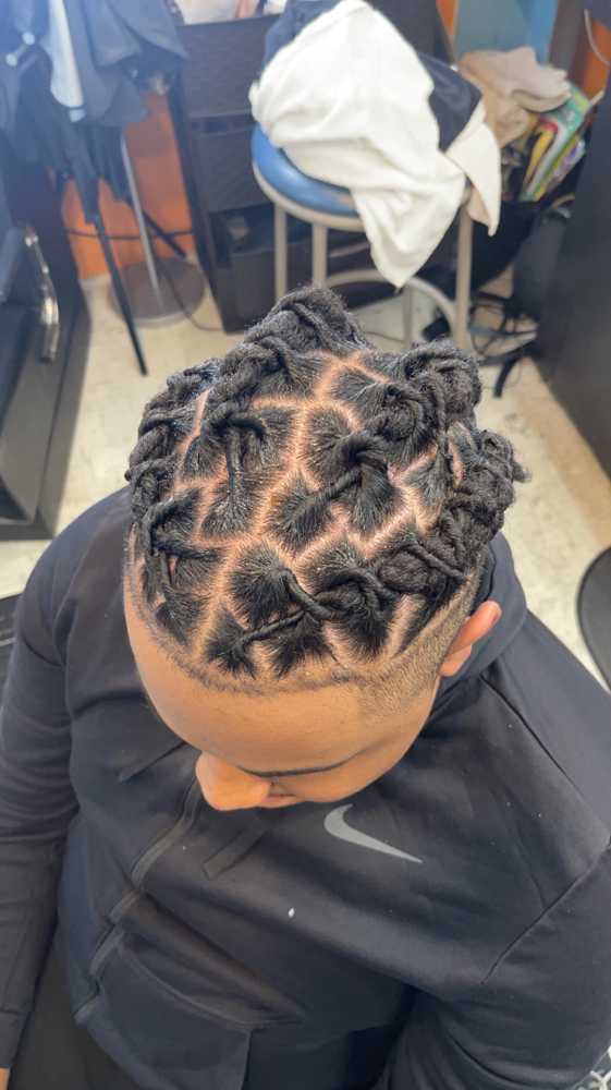 Barrel Twist Loc style