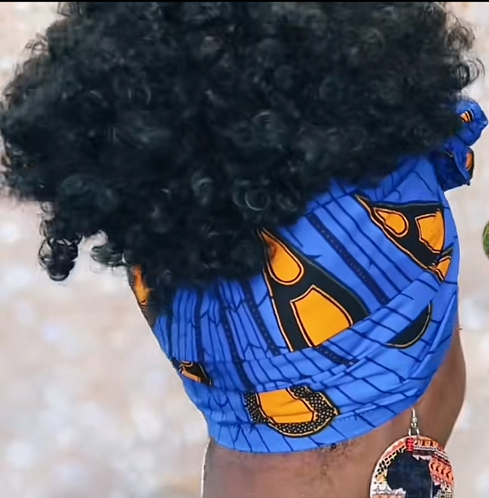 African headwrap styling at The Braid Boutique 706 in Augusta Ga, GA