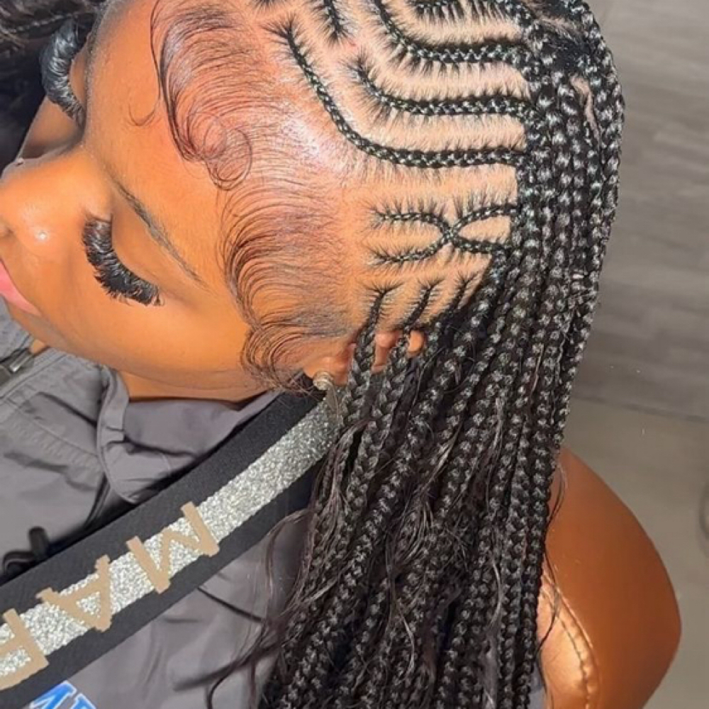 Fulani Braids at Girl Co. Hair Collection in Houston, TX