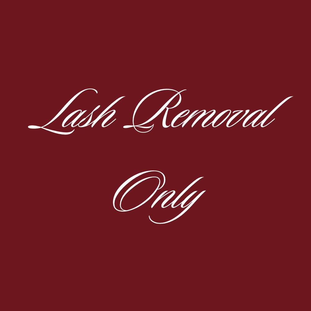 Lash Removal Only