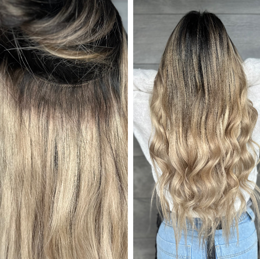 Hand Tied Weft Extensions