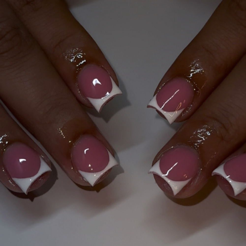 French Tip at Precision Nail Bar in Louisville, KY