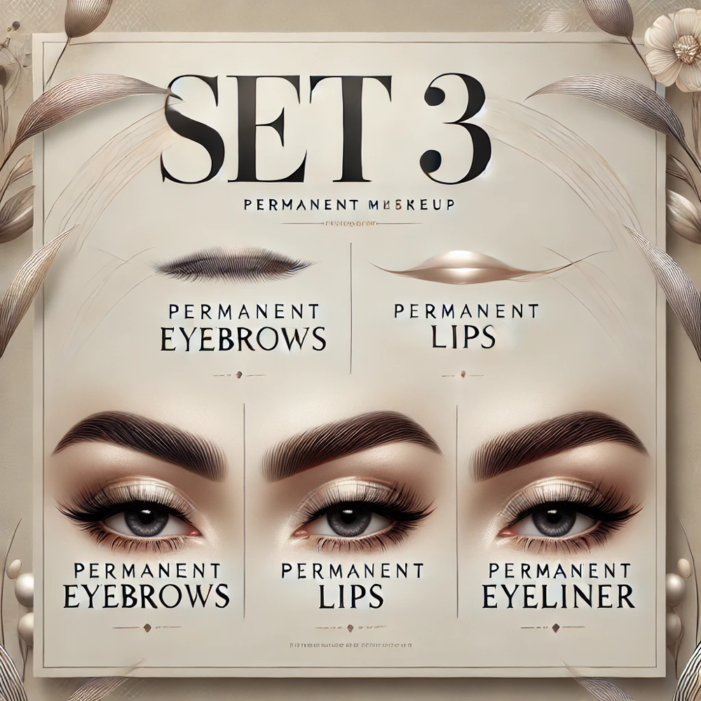 Set “Perfect Brows/Lip/Eyeliner”PMU