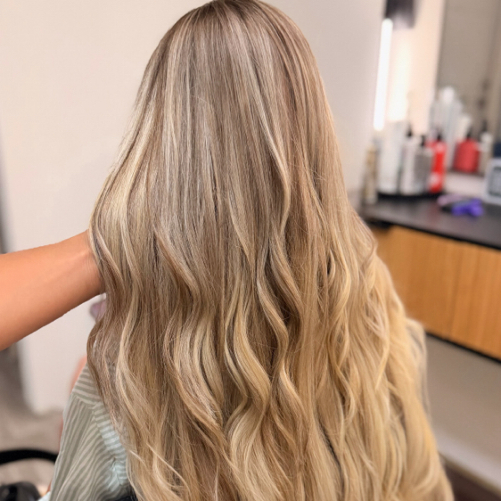 Dimensional Blonde-Rubio Dimension at Lineage Beauty Studio by Vale in Four Oaks, NC