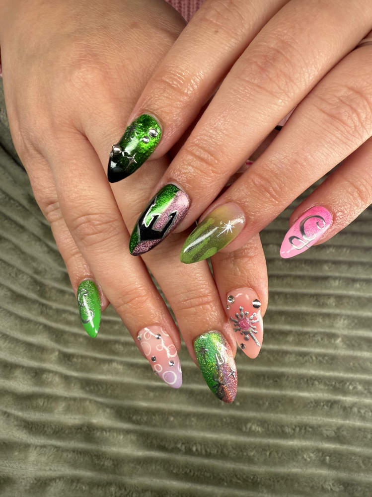 Gel-X Extensions Full Set at Planting Roots Esthetics in Kingman, IN