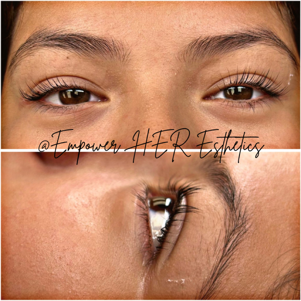 Korean Lash Lift+Tint at Empower Her Esthetics LLC in Oklahoma City, OK