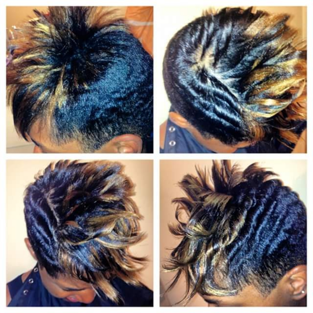 Shampoo Style (Relaxed HAIR) at All Thingz Beauty Lounge LLC in Rock Hill, SC