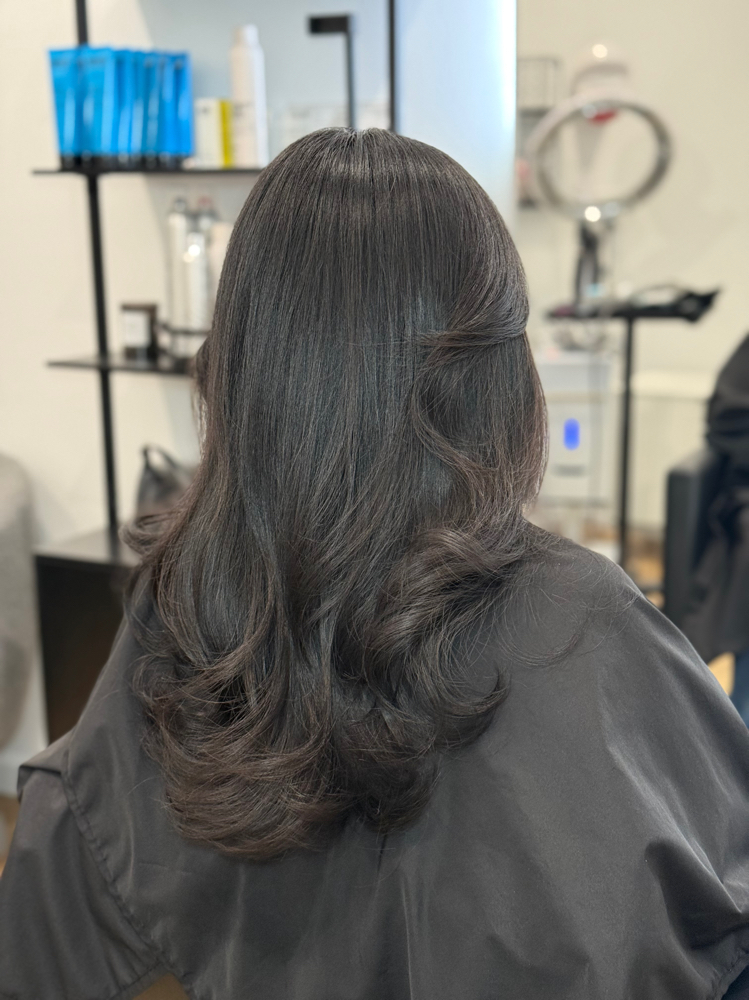 Haircut + Scalp Treatment W/Steam