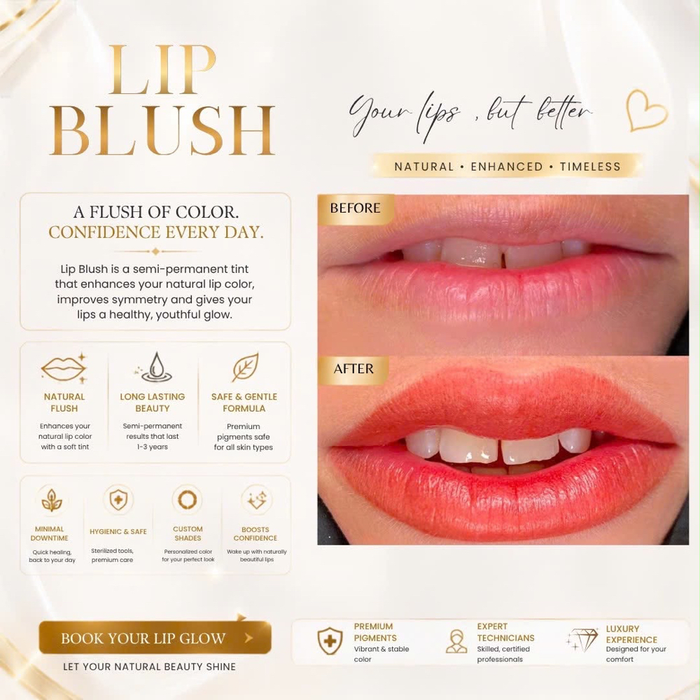 LIP BLUSH $499 at Liam Signature Brows in Roswell, GA