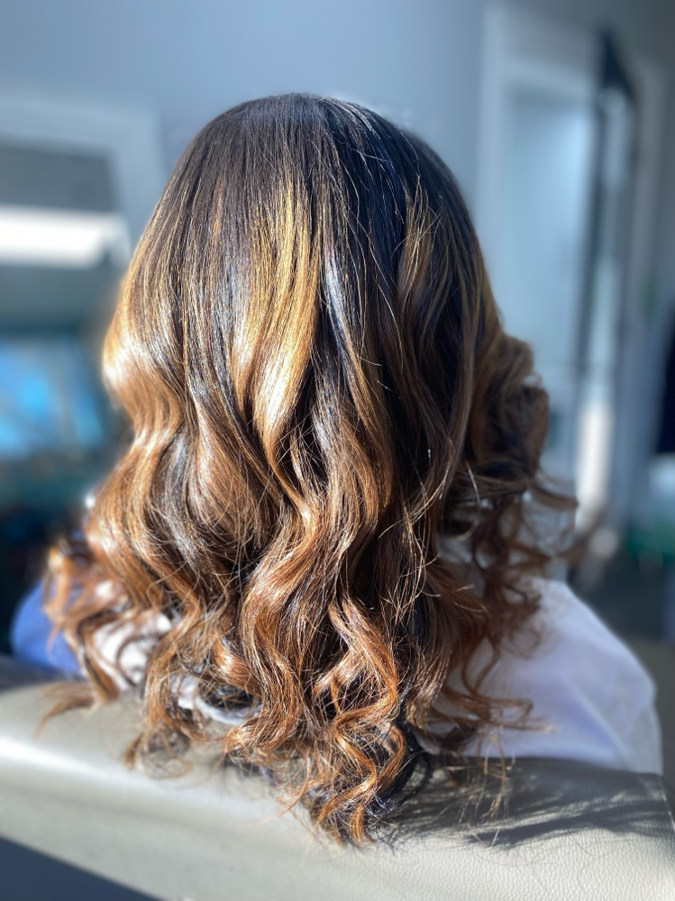 Brazilian Smoothing Treatment at Blush & BLO Salon in Charlotte, NC