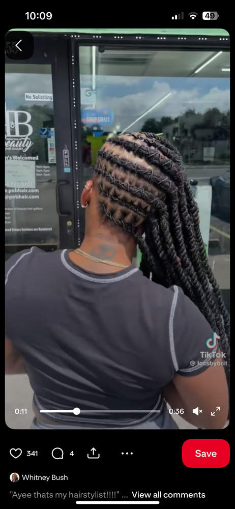 Lemonaide Braid ( With Locs) at Loc’d By Tee LLC. in Phoenix, AZ