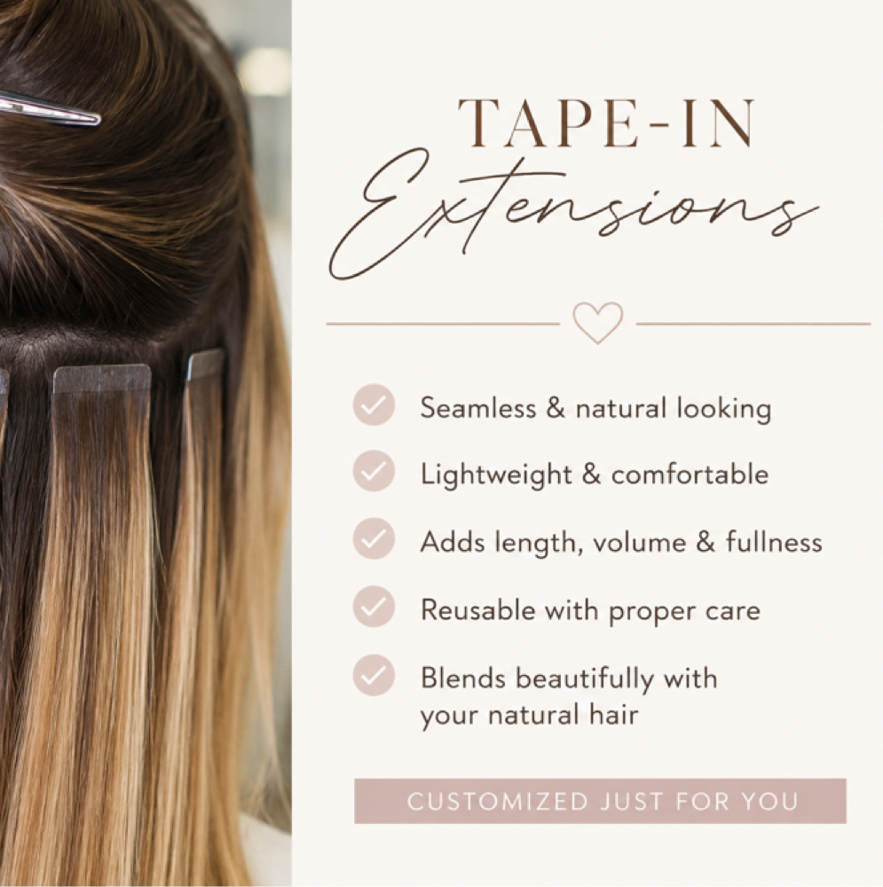 Tape-in Hair Extensions at Bonita Artistry by Pauline Jenisse in Lakeland, FL