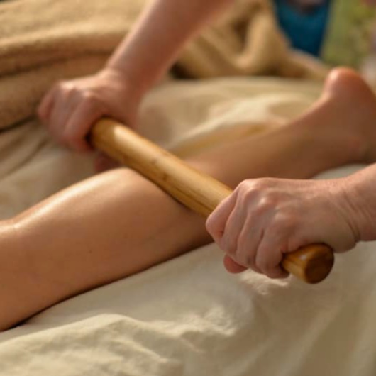 Heated Bamboo Massage at Riverbend Massotherapy in Sandusky, OH