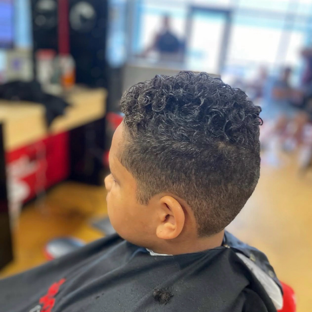 Kid’s Hair Cut at The Oasis Natural Hair Salon in Gibsonville, NC