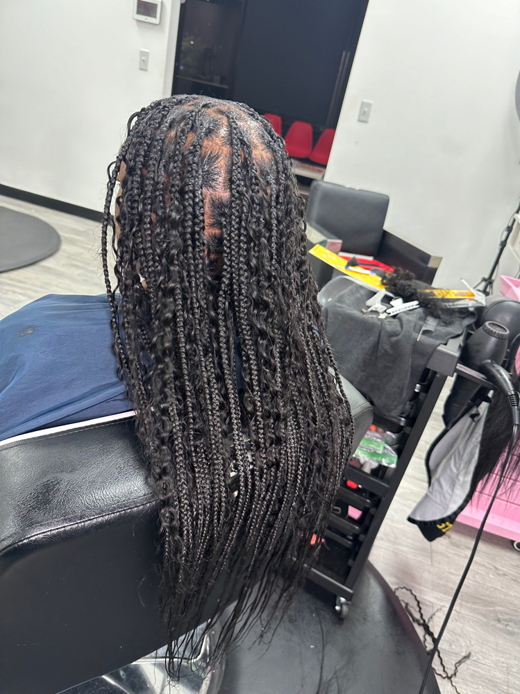 Medium Bohemian Box Braids