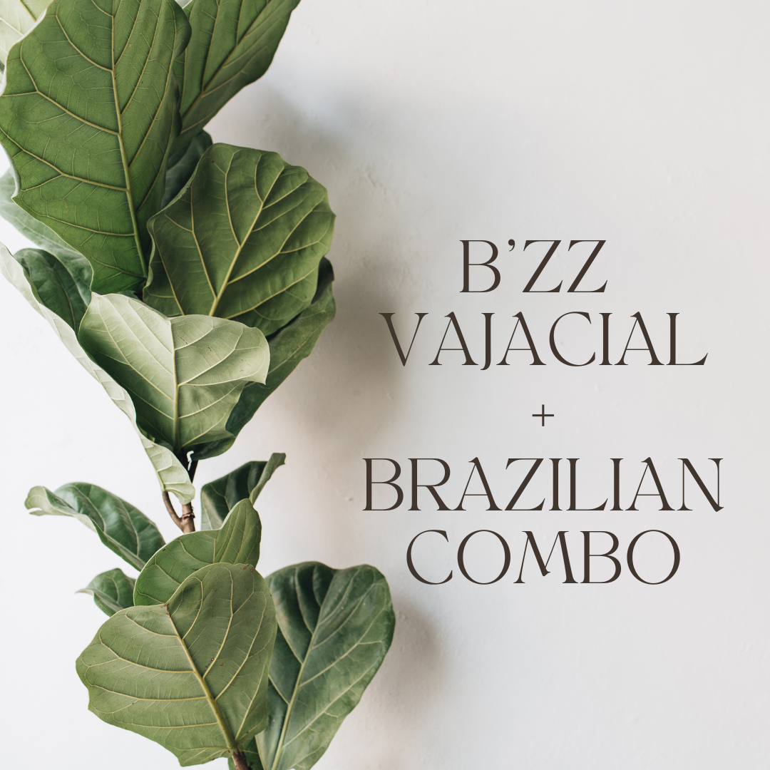 B’zz Vajacial + Wax Combo