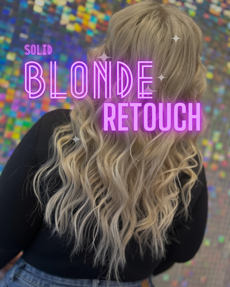 Blonde Retouch