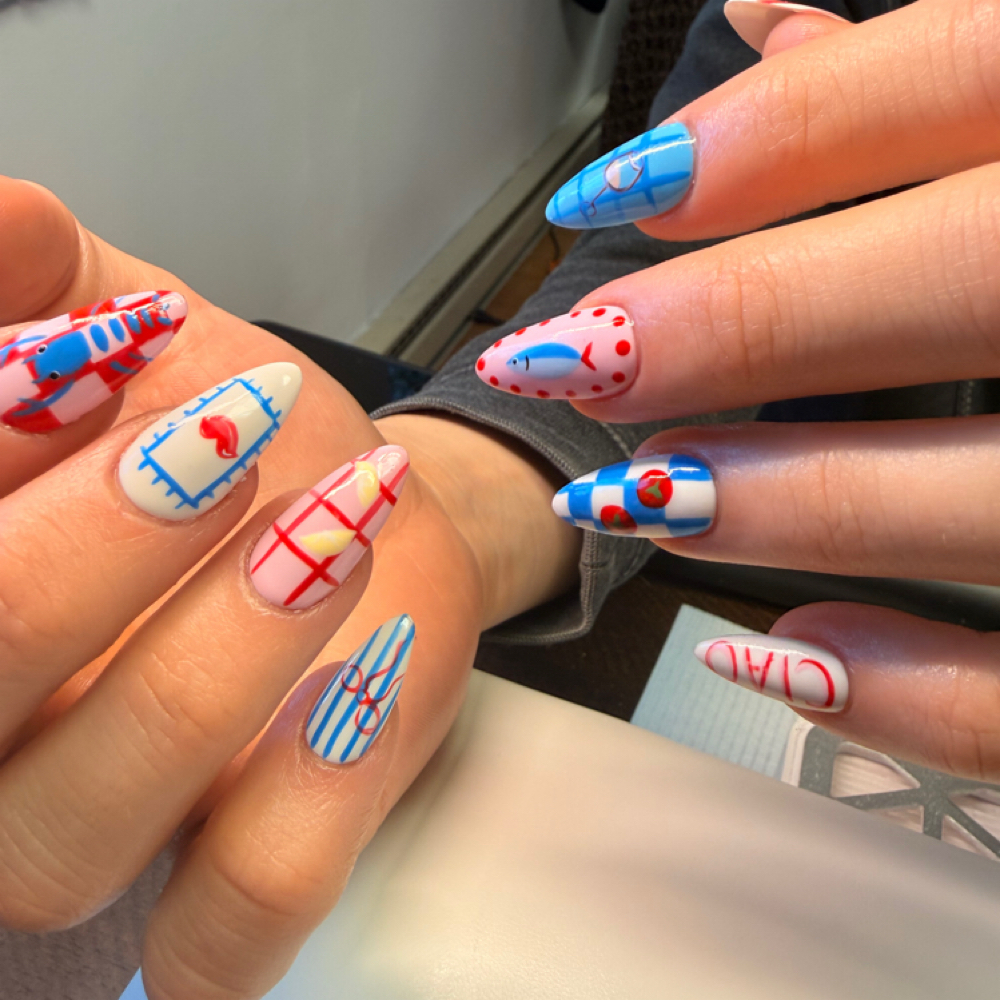 Acrylic 2 Week Fill at lucydidmynails in West Lebanon, NH