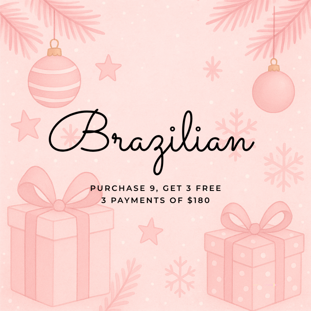 Brazilian | Purchase 9, Get 3 Free