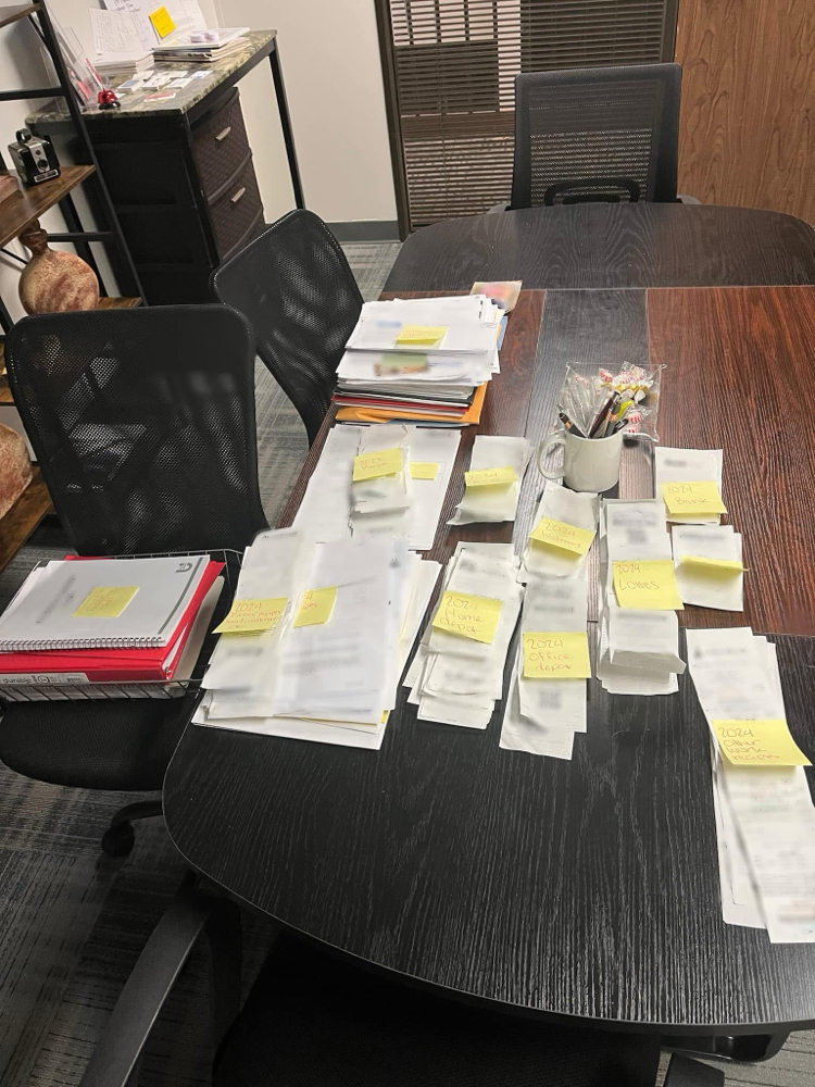 Document Organization at Sparkling Clean in Denham Springs, LA