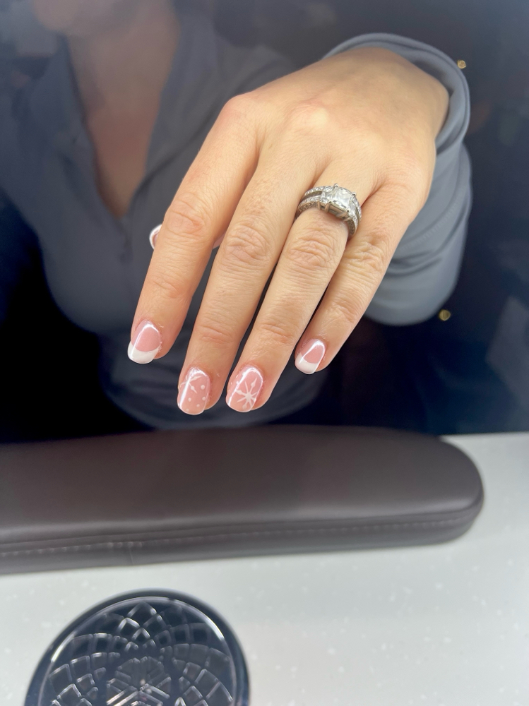 Dip With Tips With Nail Art