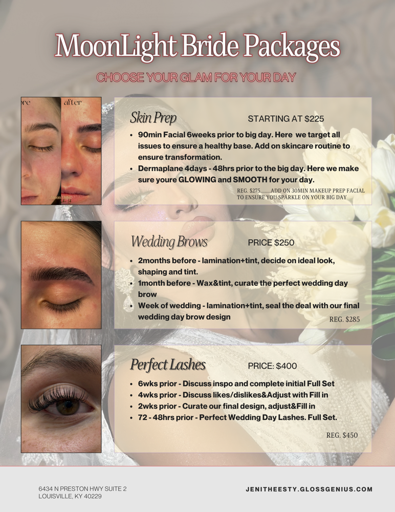 Bride Wedding Packages