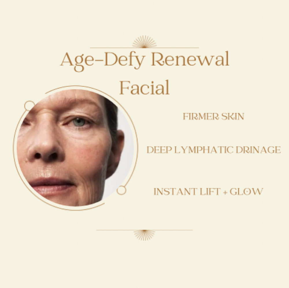 Age-Defy Renewal Facial at Evergreen Esthetics in LaVernia, TX