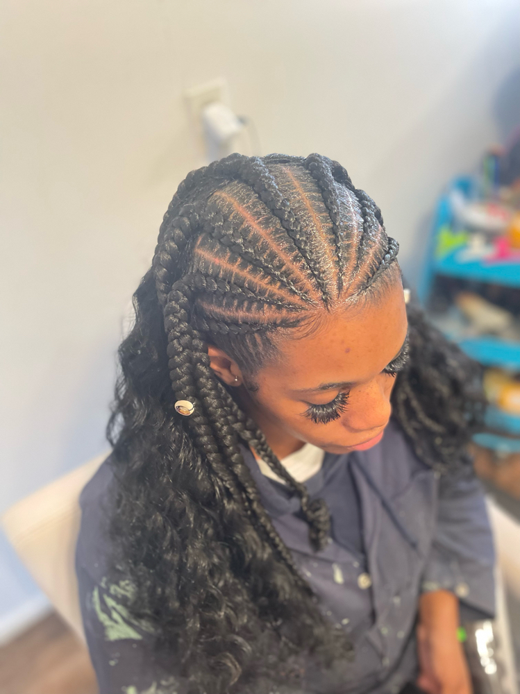 Stitch Braids Front ONLY !