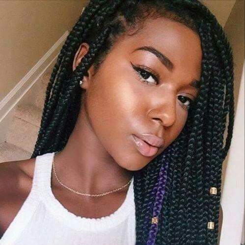 MEDIUM BRAIDS at Favourite Hair Braiding in Cantonsville, MD
