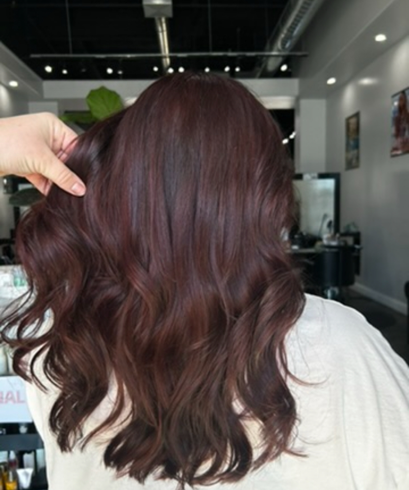 Layered Cut & Wash With Blowout at Hairbyjazzyg in Santa Maria, CA