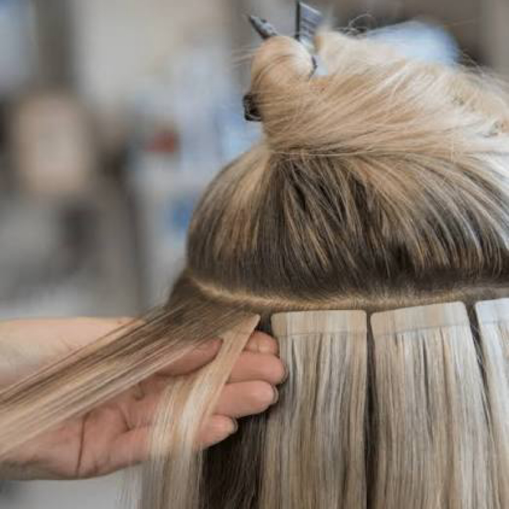 Tape In Extensions Install ( Per Pk at Luna salon in Ballground, GA