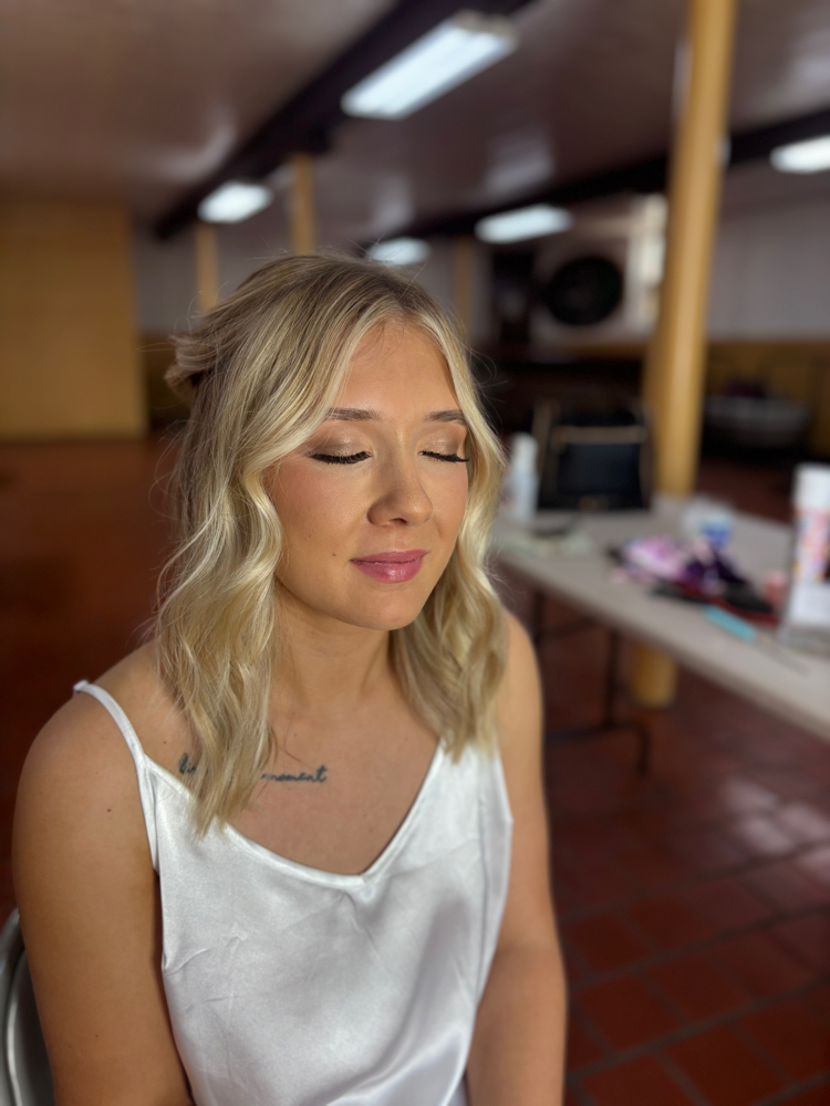 bridal trial (hair)