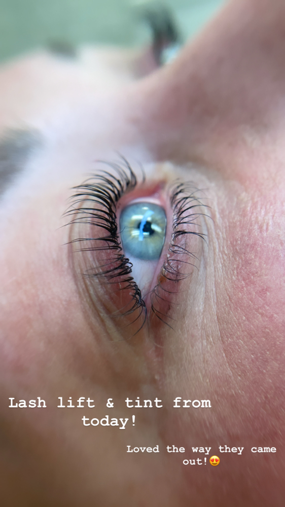 Lash Lift And Tint