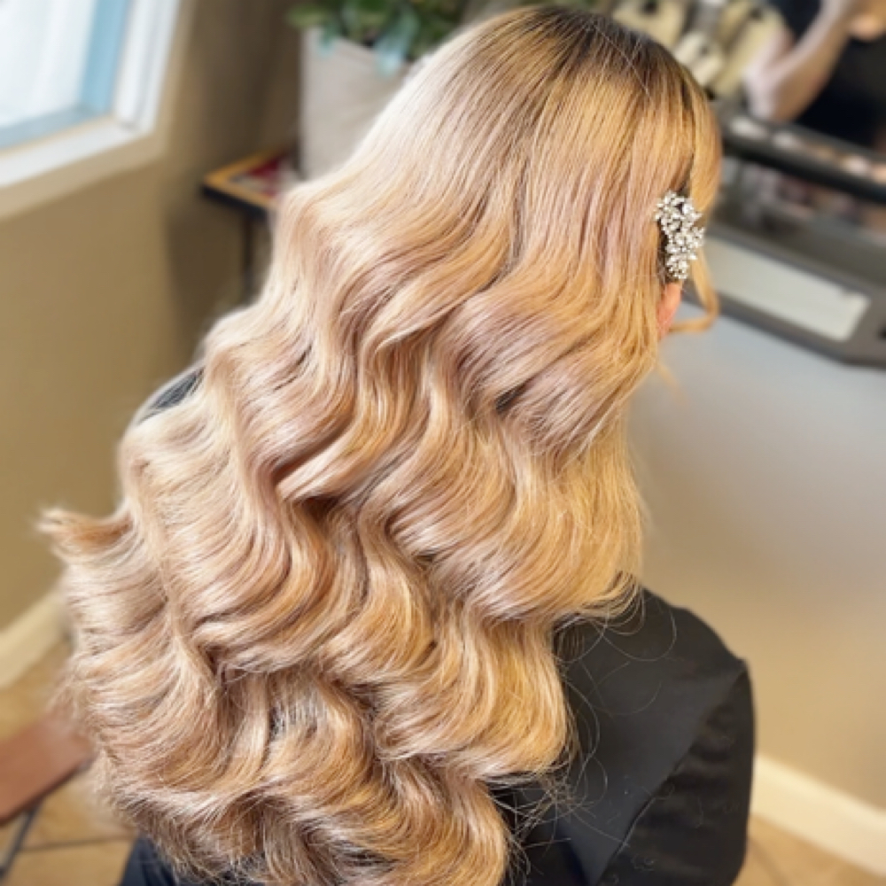 Special Event Style (Hair Down) at La Quinta Salon and Day spa in CA, CA