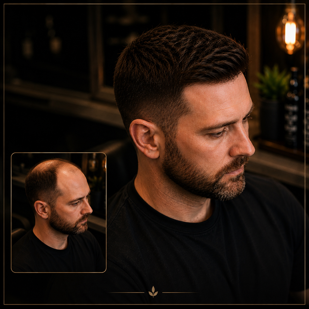 Non-Surgical Hair Restoration at Sage & Scissors Studio in Charlotte, NC