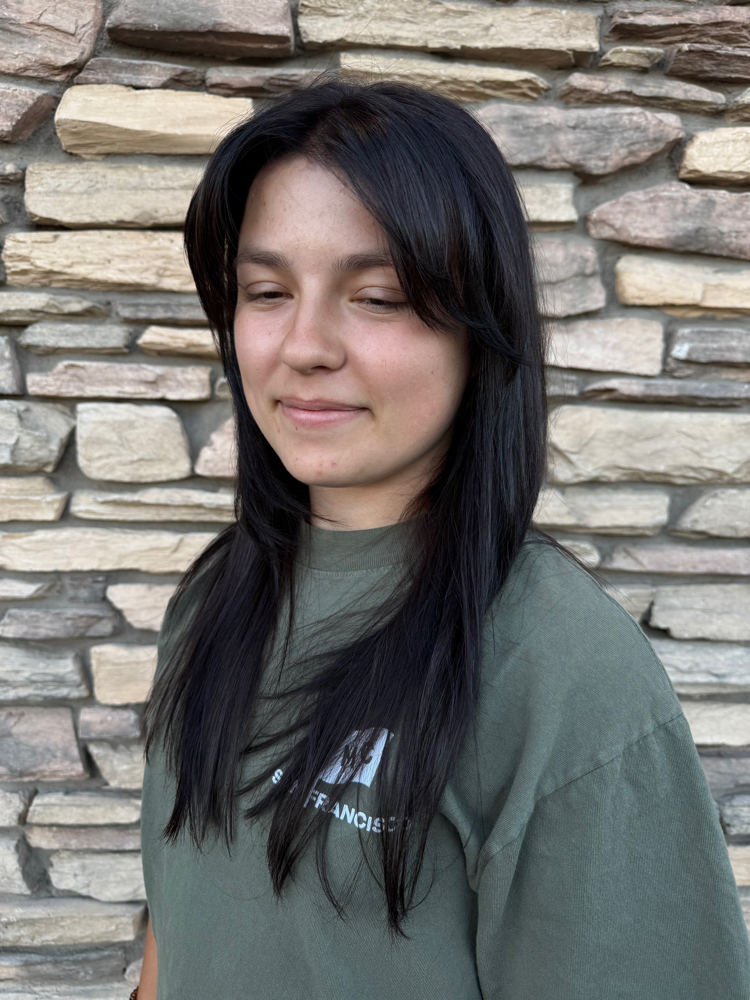 Refresh Root Color And Haircut