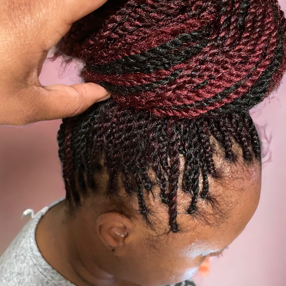 Kinky/Micro Twists (not Micro Locs)