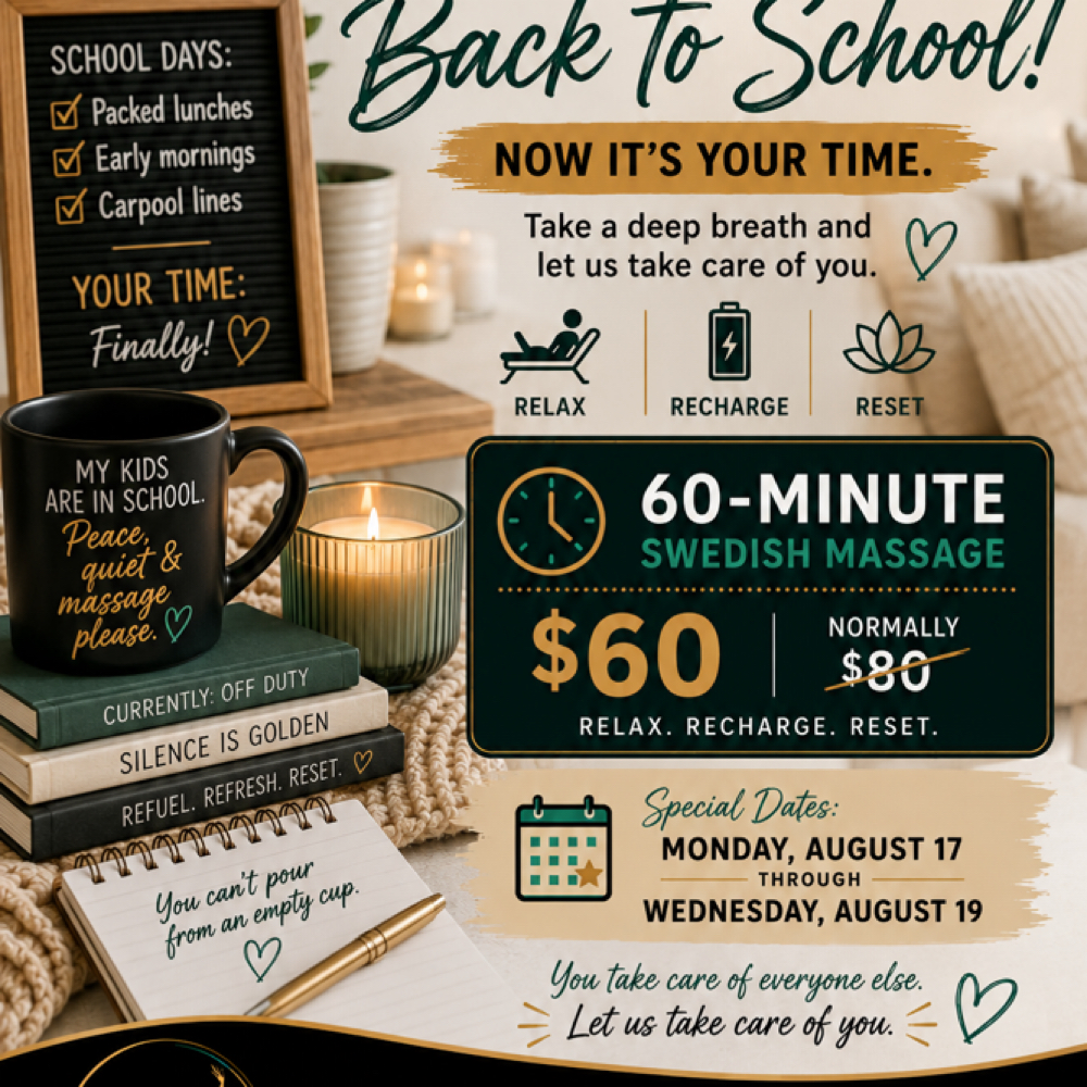 August Special! Back To School at The Kinetic Aesthetic in Richmond, KY