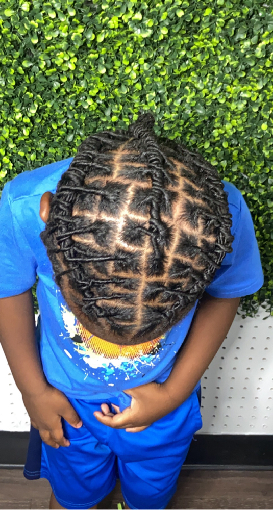 Kids Starter Locs at Crowned By Qunda in Columbia, SC